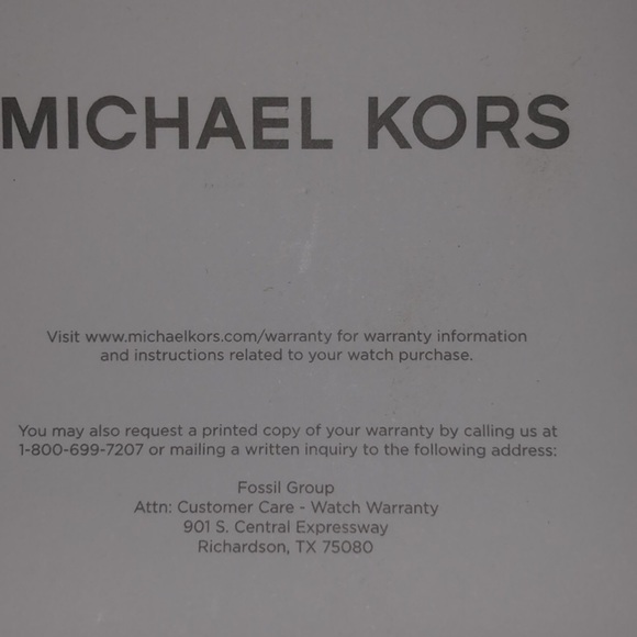 Michael Kors Watch